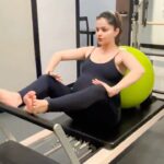 Rubina Dilaik Instagram - People laughed when I said, my body is my temple ( but it didn’t bother me😄) …….. Just because of this awareness, I could easily transition from This life transforming journey of my pregnancy into Postpartum as I was mindful about my body and its worth …….. Your body is what will carry you till your Last day on Earth, worship it ………( fast forward from November #2023 to January #2024 ) . . . . . #rubinadilaik PS :- 10th day post my C section I began Post Natal Yoga, 15th Day I went for my swimming session, 33rd day joined back my Pilates 😬 @jyoti_patil1221 class and 36th day attempted headstand without support, and yes I am proud of myself 🙌🏻