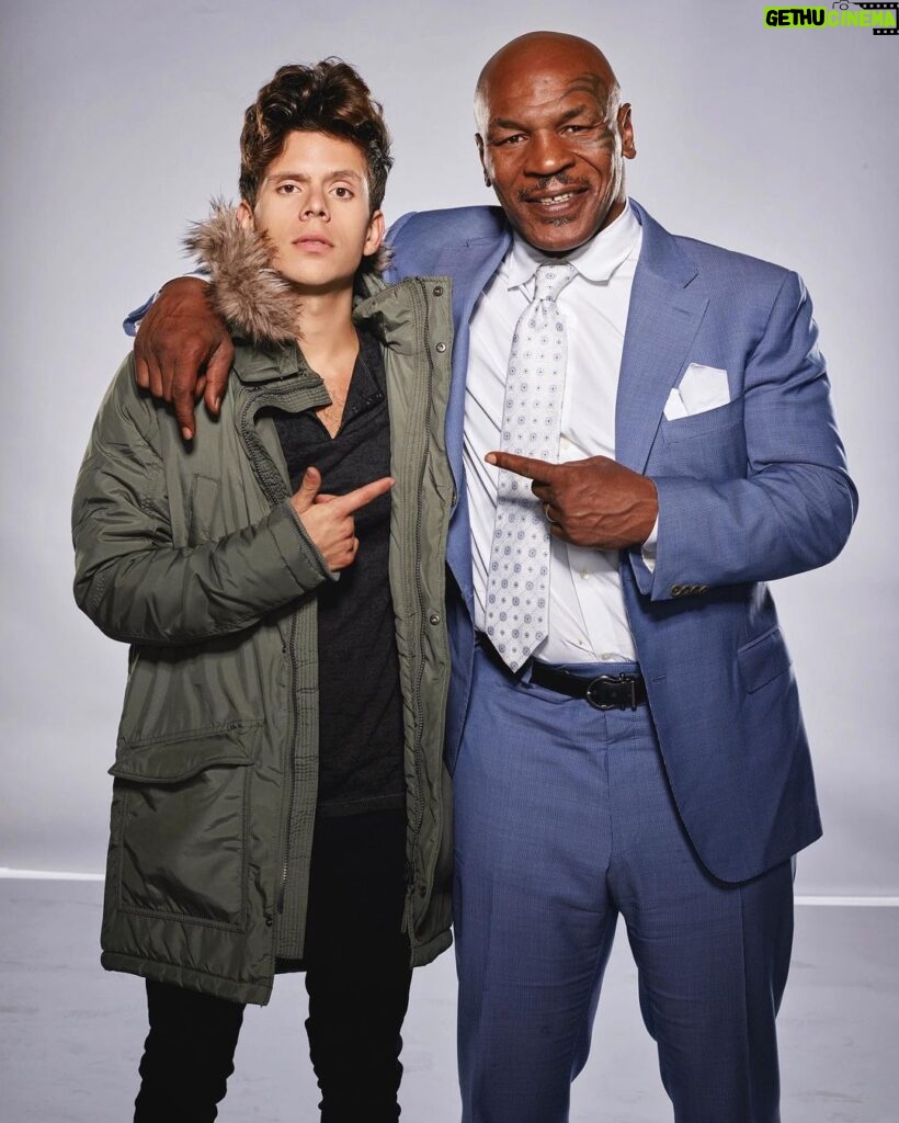 Rudy Mancuso Instagram - Good luck champ @miketyson