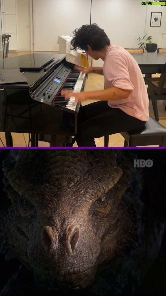 Rudy Mancuso Instagram - I teamed up with @palantehbomax to interpolate the theme song to HBO Originals #GameOfThrones, and prequel, #HouseOfTheDragon 🎹. What do you think? #PalanteAlMax