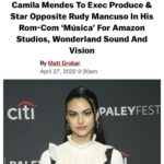 Rudy Mancuso Instagram - So thrilled to have the extraordinary @camimendes join the wondrous world of MÚSICA 🇧🇷
