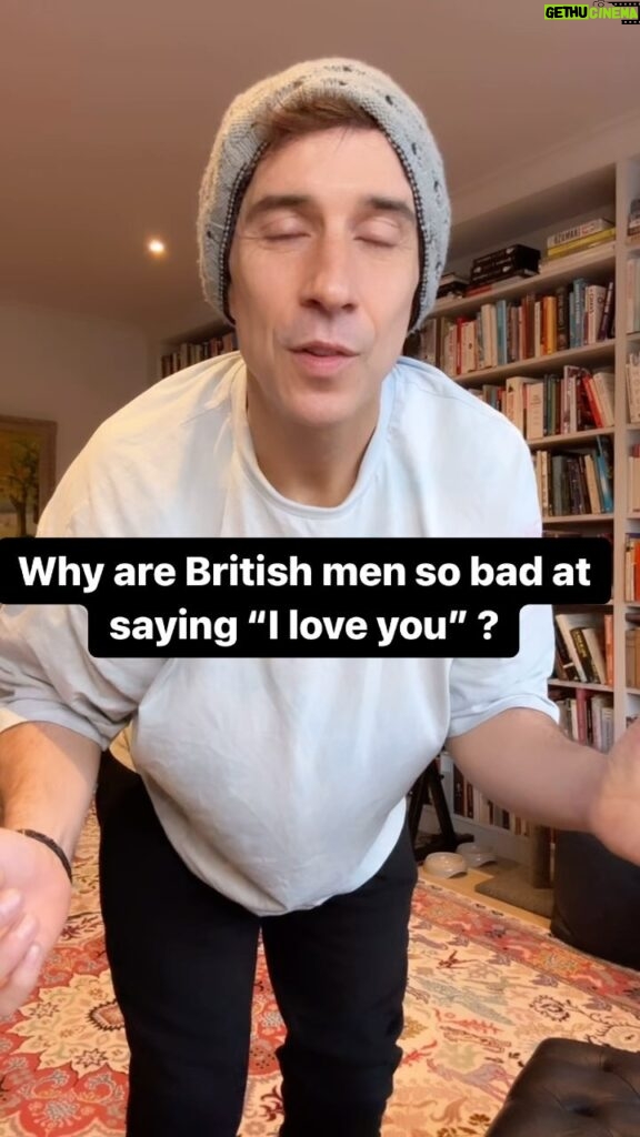 Russell Kane Instagram - Why are British men so bad at saying “I love you” ? 🤔 🙄
