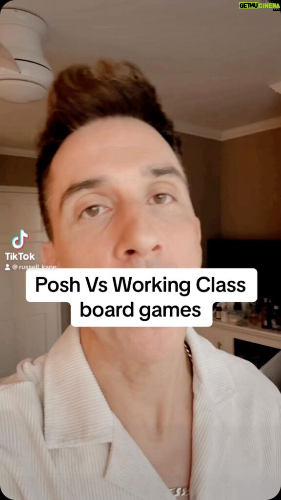 Russell Kane Instagram - Posh Vs Working Class Board Games