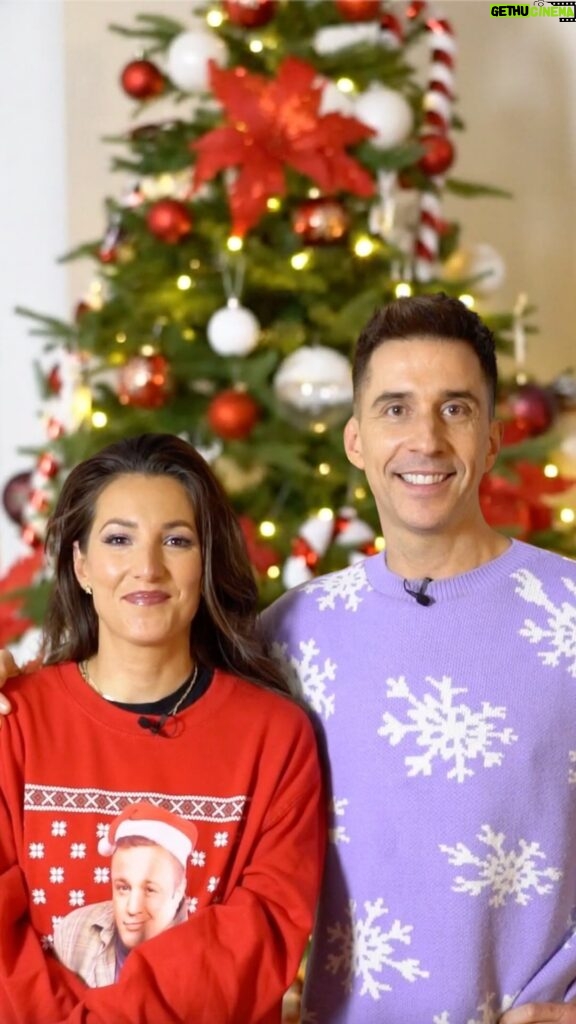 Russell Kane Instagram - We wanted to wish you all a Merry Christmas and thank you for your support throughout 2023! Our first year in business and we are over the moon to have so many #JOLTERS on this journey with us 💛 This took way longer to film than it should, Russell makes it look way easier than reality and we think you’ll enjoy the bloopers 🥹 #healthspan #christmaswishes #longevity