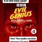 Russell Kane Instagram – You’re being double entered! Binge the TV series on sky now – and enjoy a brand new audio series on BBC Radio 4 from January 2024.