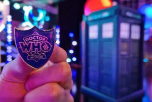 Russell T Davies Instagram - BLUE PETER today, CBBC 5pm. The winner of the Doctor Who competition revealed! PLUS Ncuti and Millie, with Jemma Redgrave & Bonnie Langford, filmed at work on sets from next year’s episodes! Exciting! And thank you BP 💙