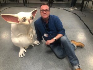Russell T Davies Instagram - TONIGHT! The Star Beast (pictured, left) arrives on BBC One and WORLDWIDE on Disney+ ♥️♥️➕🟦 @bbcdoctorwho @disneyplus @bbcone @bbciplayer @bad_wolf_tv