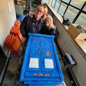 Russell T Davies Instagram - We had a biiiiiig cake 🎂 @bad_wolf_tv