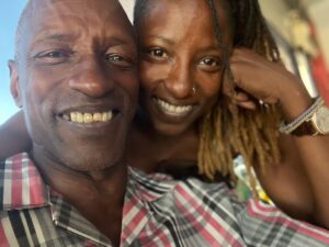 Rutina Wesley Instagram - SWIPE👉🏿 My twin and the man of the hour! HBD Daddy! #SameFaceSameSmile