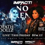 Ryan Parmeter Instagram - Posted @withregram • @impactwrestling #NoSurrender in THIS FRIDAY at 8pm ET LIVE on IMPACT Plus and YouTube for Ultimate Insiders! - Josh Alexander vs. Rich Swann for the IMPACT World Championship - Mickie James vs. Masha Slamovich for the Knockouts World Championship - Time Machine vs. Bullet Club - Steve Maclin vs. Brian Myers vs. Heath vs. PCO in a #1 Contenders match - Death Dollz vs. The Hex for the Knockouts World Tag Team Tiltes - Joe Hendry vs. Moose for the Digital Media Championship in a Dot Combat match - Kon vs. Frankie Kazarian - A special live edition of Busted Open Countdown to No Surrender FREE THIS FRIDAY at 7:30pm ET on YouTube and IMPACT Plus - Jonathan Gresham vs. Mike Bailey - Gisele Shaw vs. Deonna Purrazzo