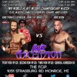 Ryan Parmeter Instagram - This Thursday @johnebravo1st @thomas_latimer_ we go to war @iwrworld 🤘🏻💀🤘🏻 These two men were original members of the WWE/NXT Ascension tag team, brothers and best friends but ........... King Latimer has something Big Kon wants! He wants his IWR World Heavyweight Title back! Don't miss current NWA and IWR Champion King Latimer w/ John Eh Bravo in his corner when he faces Impact Wrestling Superstar Big Kon for the IWR Title! This one is personal and will be settled in a TABLES - LADDERS - CHAIRS & LEGOS MATCH this Thursday at IWR 21-ASCENSION !! Who will rise? 🤘🏻💀🤘🏻 GET YOUR TICKETS NOW AT WWW.PURPLEPASS.COM/IWR21 and at the door Thursday! Join the Revolution, The Insane Wrestling Revolution !! #prowrestling #nwa #wwe #nxt #ImpactWrestling #insaneWrestlingRevolution #iwr #worldchampion #titlematch #tlcmatch #MonroeMichigan #Wrestling #legos