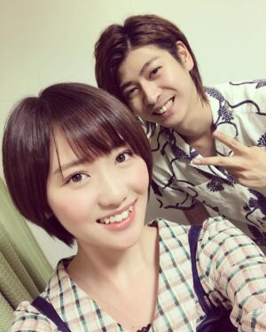 Ryo Yokoyama Instagram - テレ朝夏祭り、ご来場頂きありがとうございました！
初美花ちゃんと一緒にはしゃぎ散らかしました。
明日はビルドの方達と一緒にはしゃぎ散らかそうと思います。
#仮面ライダービルド
#ルパパト
#テレ朝夏祭り