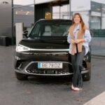 Sónia Araújo Instagram – O novo smart #1 já chegou à Soc. Com. C. Santos e uma das primeiras pessoas a conduzir este modelo em Portugal é a @sonia_l_araujo 🙌