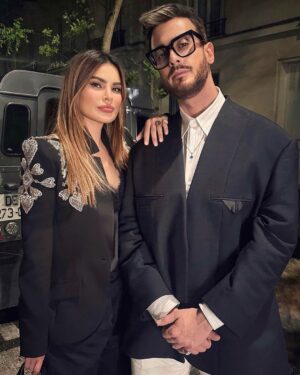 Saad Lamjarred Instagram - Happy birthday to the one and only MIMIALEBLANC , years pass by and I still can’t describe how much your love is growing in my heart , you’re getting even more beautiful and your talent is getting more remarkable world wide machallah , I would also like to thank you publicly for always standing by me no matter what , and I’m extremely lucky to have you in my life mimia diali @mimialeblanc and by the way you rocked my dearest @zuhairmuradprivate’s jacket ✨🖤. #love_for_life #besties_forever #saadlamjarred1 #الله_يبارك_فعمر_سيدي #love_my_fans_forever_and_ever #love_my_parents_forever_and_ever