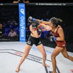 Sabina Mazo Instagram - I want more 👊🏻🩸 … … What’s next!?? @lfafighting @blackhousemma @drjasonpark @boltwrestling @leowsouza1 #whatsnext #mazo2.0 #mma #california #usa #colombia