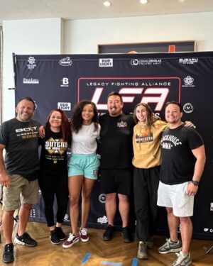 Sabina Mazo Instagram - On weight and ready for tomorrow. Thank you everyone that made this possible.
@blackhousemma 
@lfafighting 
@jorgeguimaraes 
@drjasonpark 
@leowsouza1 
@boltwrestling 
@pieralafiera 
@jacqueline.cavalcanti 
@rogeriocamoes 
@catiaclaro_nutri 
@fitness.ledesma 
@checkmathq 
@gonorrio1 
@claraisaza1 
@readyfitgo_cali 
@tru_md 
@rancho_meladuco_date_farm 
#gracias #mañanaeseldiaparabrillar #lfachamp 
-
-
Gracias a todos por el apoyo y a todos los que hicieron parte de este proceso. Mañana es el día para brillar y darlo todo. Nos vemos pronto 🏆
