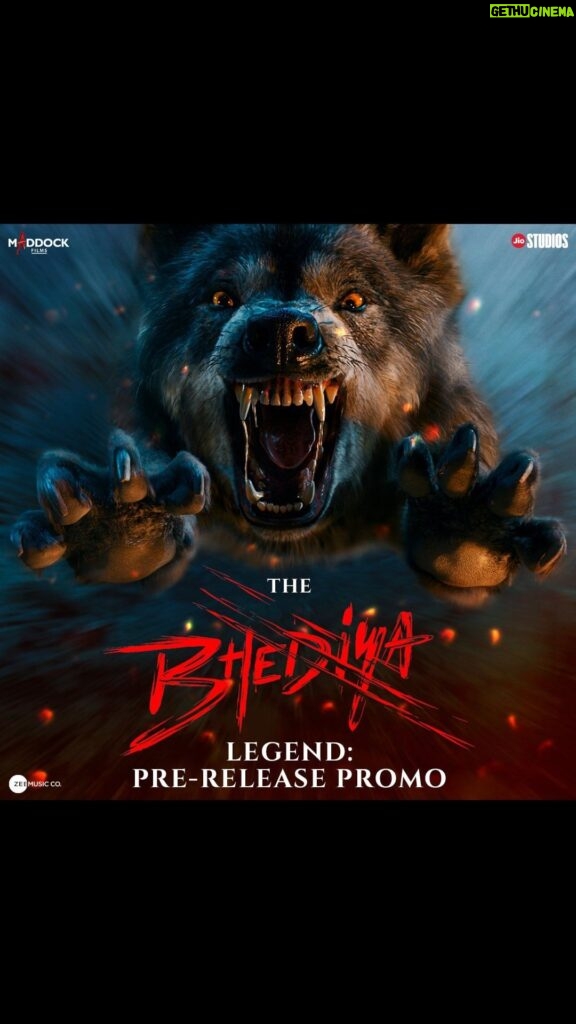 Sachin Sanghvi Instagram - Enter the world of #Bhediya 🐺 in cinemas on 25th November, in 3D & 2D. Advance booking open now! #6DaysToBhediya #25KoBhediya @varundvn @kritisanon @deepakdobriyal1 @sharadkelkar @nowitsabhi @paalinkabak @amarkaushik #DineshVijan @nirenbhatt @jigarsaraiya @sachinjigar @amitabhbhattacharyaofficial @maddockfilms @officialjiostudios @zeemusiccompany