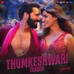 Sachin Sanghvi Instagram - Get ready to experience the Thumka of the season! 💃💥 #Thumkeshwari out tomorrow. #Bhediya @varundvn @kritisanon @deepakdobriyal1 @nowitsabhi @paalinkabak @amarkaushik #DineshVijan @nirenbhatt @jigarsaraiya @sachinjigar @amitabhbhattacharyaofficial @ganeshacharyaa @maddockfilms @officialjiostudios @zeemusiccompany
