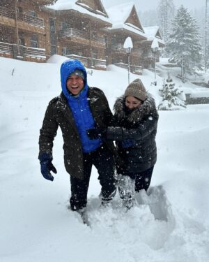 Sachin Tendulkar Instagram - Love at frost sight 🤍

#Kashmir #KashmirDiaries #Travel