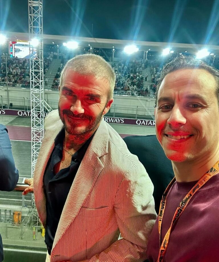 Sadri Skander Instagram - F1 🤩 Big thanks to Farouk & Khaled Losail International Circuit - Qatar