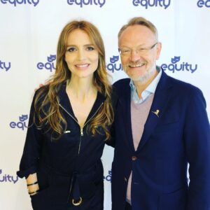 Saffron Burrows Instagram - the weekend - hosting @equityuk @equityukla @jaredharris ... i made a speech and of course it included my mum and the #greennewdeal :)