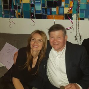 Saffron Burrows Instagram - This brillant, kind, exceptional man came into my life when I was 7.
He has become the most phenomenal father to me and grand-father to my children.
Richard has fought against injustice all his life; fascism, racism, sexism, homophobia, and later in life came to tackle the oppression of more than one in eight of us who are disabled. Richard had polio as a baby. He has fought to move mountains in making the world more equal: to make our education system be an inclusive one; in the sixties to unionise work places; as the London secretary of the largest teaching union to defend teachers who were sacked because of who they loved, or because they took an anti-racist stance. 
A decade ago, Richard began the UK’s annual Disability History Month and last year instigated the re-starting of the Commonwealth Disabled People’s Forum at the UN, where he was elected General Secretary. 
Last weekend my folks broke their 3 month lockdown to attend a #blm protest in #newingtongreen where Richard spoke about #colinroach and their campaign to keep #policeoutofschools in the 1980’s....
I want to say #happyfathersday and #grandfathersday to this incredible man.