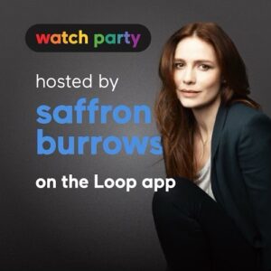 Saffron Burrows Instagram - excited to host a pride watch party on @looptvofficial. head to their profile to download the app or search for it in the app store. going to be watching some of my favourite music videos. #pride #pridemonth #outandproud
