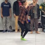 Sahana Sarvesh Instagram - I tried 🥲 This was the last workshop I attended 😫 always always grateful for learning from @ravivarma.iam himself. Cannot describe in words how talented he and the crew that he has built @bfabdancecrew is!! Choreo @ravivarma.iam Studio @the_dance_inn #dancereels #dancechallenge #spbsongs #chennai Chennai, India