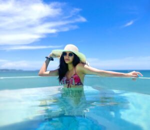 Sahana Sarvesh Instagram - Thinking of a caption is too energy consuming 🎣
.
.
.
.
.
#pattaya #thailand #vacation #ootdstyleindo