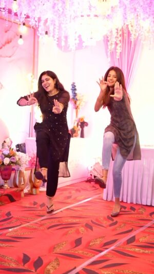 Sahana Sarvesh Instagram - From curating a concept to executing the celebration, knotsnrings takes cover of planning your entire dream wedding. We had just visited the stalll at a wedding expo at Chennai trade centre and we were highly impressed :) 
For your upcoming events, contact @knotsnrings.knr 
#weddingplanner #wedding #weddingsofinstagram #weddingseason #chennai #weddingdance 

Thank you for inviting us @karthiksukumar0010 

Shot by @the.lensational 
Edit @cutscoffeestudio