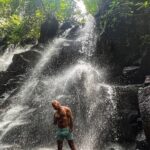 Saleh Abd El Nabi Instagram – #balidaily #waterfull #hoenymoon #actor Kanto Lampo Waterfall