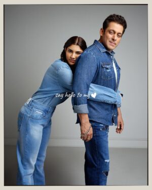 Salman Khan Instagram - Genes mein hai love & care... we're just being us.

@alizehagnihotri in the all-new women's collection!  @beinghumanclothing 

#BeingHumanClothing #DesignedForLife