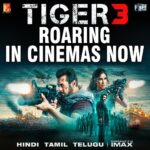 Salman Khan Instagram - Watch #Tiger3 at your nearest big screen in Hindi, Tamil & Telugu. Book your tickets now *link in bio* @katrinakaif | @therealemraan | #ManeeshSharma | @yrf | #YRF50 | #YRFSpyUniverse