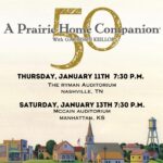 Sam Bush Instagram – Sam will be guesting at the next two performances of Garrison Keillor’s “A Prairie Home Companion American Revival” this week! Celebrating 50 years of this fantastic show! Don’t miss it Thursday, 1/11 at @theryman in Nashville, TN or Saturday, 1/13 at the McCain Auditorium in Manhattan, KS! 

Tickets for 1/11: https://www.ryman.com/event/2024-01-11-prairie-home-companion-at-7-30-pm

Tickets for 1/13: https://mccain.k-state.edu/events/2023-2024/24-01-13-a-prairie-home-companion.html 

#sambush #bluegrass #newgrass #sambushband #aprairiehomecompanionamericanrevival #theryman #mccainauditorium