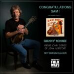 Sam Bush Instagram – Congratulations to Sam for his Grammy nomination for Best Bluegrass Album for Radio John: Songs of John Hartford! A well-deserved honor for all the hard work that Sam and the team at @smithsonianfolkways put into this album! Congratulations, too, to Sam’s fellow nominees, @michaelclevelandfiddle, @mightypoplar, @willienelsonofficial, @billystrings and @mollytuttle. 

#sambush #radiojohn #johnhartford #grammys #bestbluegrassalbum #newgrass #bluegrass