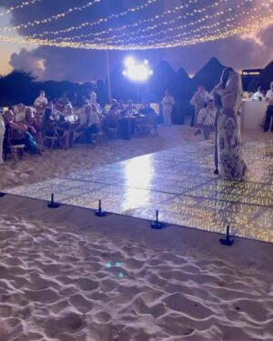 Sam Palladio Instagram - Congratulations to the beautiful couple and my dear friends @pauldominic_ and @madidefinitely. What a stunning couple and stunning wedding in Mexico.
