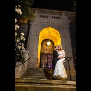 Samm Levine Instagram - I’ve had a couple of pretty good days in my life, but after last night, everything else is icing on the cake. I married the love of my life, the beautiful and amazing @racheljcushing, with all our dearest friends and family in attendance. The evening was pure magic from start to finish, and we’re both eternally grateful to everyone who helped make the day so special. Now here’s to a lifetime of icing. ♥️

(📸 credit: The incomparable and incredible @dinadouglass)