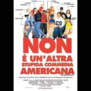 Samm Levine Instagram - Happy 20th anniversary to Not Another Teen Movie! It was my first on camera role in a feature film, and I’m eternally grateful to @galley101 for offering me the gig. I’m blown away by how often I still get asked about this movie. I guess having a naked @chrisevans makes a film more memorable! 
.
.
To celebrate its birthday, please enjoy these posters from around the world where “Not Another Teen Movie” does NOT translate well…
#WeShouldHaveCalledItSexAcademy