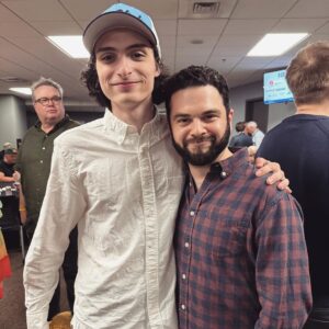 Samm Levine Instagram - Stranger Geeks
• • •
Starring @finnwolfhardofficial, me, and apparently @ericstonestreet. Coming in 2027.