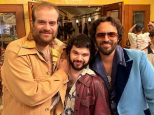 Samm Levine Instagram - We’re back, baby! The worst broadcasters in radio ride again in season 2 of Minx! Come for the fashion, stay for the chest hair. Season 1 streaming now! #WillyAndFrancoForever #Minx #HBOmax #MinxOnMax