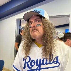 Samm Levine Instagram - Nothing but #BigSlickKC shenanigans this afternoon. Plus an unexpected cameo from future hall-of-famer Charlie Blackmon! We might’ve played an actual softball game, but who can be sure…