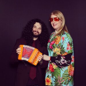 Samm Levine Instagram - An amazing night seeing ‘Weird: The Al Yankovic Story’ - and now you can too! FOR FREE! It’s available NOW on the Roku Channel (which is a FREE app and website)! Did I mention it’s FREE?!

The movie is hysterically funny - and do yourself a favor by watching it with the largest group of friends you can. @alfredyankovic, @erockappel, #DanielRadcliffe & #EvanRachelWood absolutely knocked it out of the park! And it’s chock-full of glorious Easter eggs for longtime fans! It’s honestly the hardest I’ve laughed since the world fell apart! Thank you for FINALLY sharing your story, Al!
.
.
#WeirdTheAlYankovicStory #TheRokuChannel #FunnyOrDie