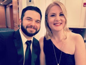 Samm Levine Instagram - I didn't spend six years in Evil Medical School to be called "mister," thank you very much.
• • •
Went to a beautiful wedding in Boston this weekend. One we didn’t have to plan at all! It was just lovely. And holy hell my wife is super hot.