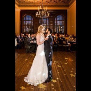 Samm Levine Instagram - I’ve had a couple of pretty good days in my life, but after last night, everything else is icing on the cake. I married the love of my life, the beautiful and amazing @racheljcushing, with all our dearest friends and family in attendance. The evening was pure magic from start to finish, and we’re both eternally grateful to everyone who helped make the day so special. Now here’s to a lifetime of icing. ♥️

(📸 credit: The incomparable and incredible @dinadouglass)