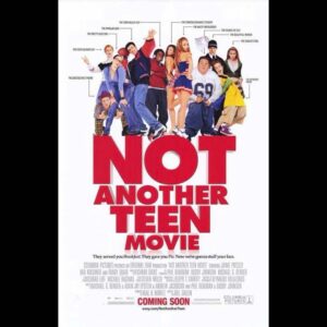 Samm Levine Instagram - Happy 20th anniversary to Not Another Teen Movie! It was my first on camera role in a feature film, and I’m eternally grateful to @galley101 for offering me the gig. I’m blown away by how often I still get asked about this movie. I guess having a naked @chrisevans makes a film more memorable! 
.
.
To celebrate its birthday, please enjoy these posters from around the world where “Not Another Teen Movie” does NOT translate well…
#WeShouldHaveCalledItSexAcademy