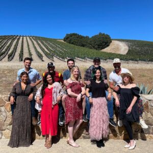 Samm Levine Instagram - My favorite winery with some of my favorite people. #WineWeekend2021 #Niner