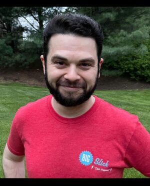 Samm Levine Instagram - Tonight is the night!! Don’t miss @bigslickkc’s Virtually Talented Show (benefiting @childrensmercy)!! You can nab one of these fantastic limited edition t-shirts while supporting an amazing cause. Streaming on YouTube and Facebook at 8:30pm ET/ 5:30pm PT. Check out BigSlickKC.org for more info!!