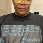 Samuel L. Jackson Instagram - Just letting this week know… a muphukka’s packing, so I ain’t the one!!!#lastdaysofptolemygrey#endalz#whatwindugottodotogetputon