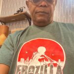 Samuel L. Jackson Instagram - Frozilla making a name for itself!! Thanks to @therefrolution for the Dopeness👊🏾‼️#lastdaysofptolemygrey#endalz#frolife
