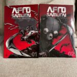 Samuel L. Jackson Instagram – MAXIMUM, GARGANTUAN, KATANA SHARP THANKS TO @titancomics for Volume 1&2 of AFRO SAMURAI👊🏾👊🏾‼️‼️Totally appreciate yall hooking a Brother up!! Gotta figure out a way to get this on the Big Screen!!! My Man @takashiokazaki did his thang with this one. Can’t believe it’s the 15th Anniversary of the Fro Samurai anime👊🏾👊🏾‼️‼️#feelslikeyesterday#