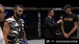 Samy Sana Instagram - #Repost @onechampionship (@get_repost)
・・・
🇮🇹 PETROSYAN VS. SANA 🇫🇷⠀
The ONE Featherweight Kickboxing World Grand Prix Championship Final is set!⠀
👊: @giorgiopetrosyan @samy_sana75⠀
#WeAreONE #Bangkok #MartialArts⠀
⠀
How to watch ONE: DREAMS OF GOLD? Link in bio 👉 @onechampionship ⠀
___________________________________________________⠀
#ONEChampionship #WorldChampion #Champion #WarriorSpirit #Knockout #KO #Submission #MuayThai #ThaiBoxing #Kickboxing #Wrestling #Boxing #BJJ #BrazilianJiuJitsu #JiuJitsu #Grappling #Karate #MMA #MixedMartialArts #Fight #Fitness #Training #Sports #Entertainment #BeastMode #Asia